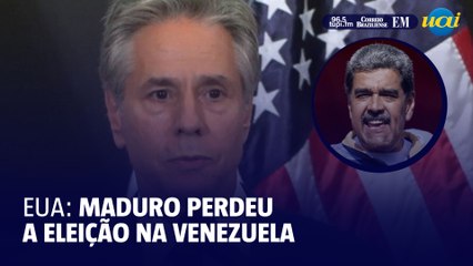 EUA declaram derrota de Maduro e vitória de Edmundo González