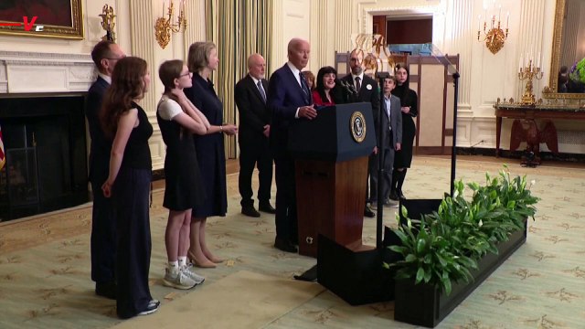 Biden Sings 'Happy Birthday' to Daughter of Freed Russian Prisoner
