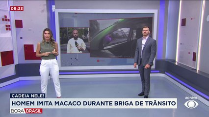 Estrangeiro faz ataques racistas em briga de trânsito no RJ