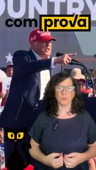 Projeto Comprova: Vídeo com dublagem falsa engana ao dizer que Trump enviou mensagem para Bolsonaro após atentado