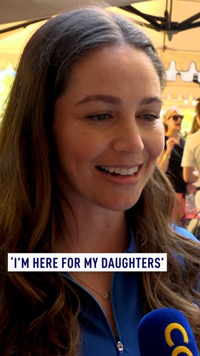Former Olympian tells CGTN Europe: ‘I’m here for my daughters’