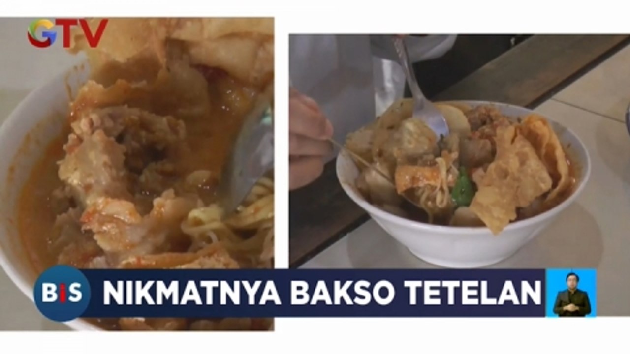 Nikmatnya Bakso Urat Berisi Tetelan Pedas di Bantul, Yogyakarta