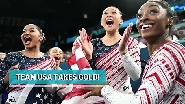 Simone Biles & Team USA WIN GOLD in Paris Gymnastics Final | 2024 Olympics