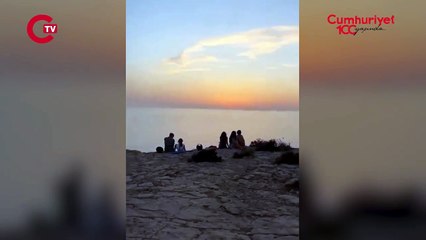 “UFO saniyeler içinde kayboldu”