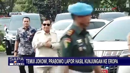 Video herunterladen: Prabowo Subianto Temui Presiden Jokowi di Istana, Apa yang Dibahas?