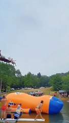 Crazy people in the world doing high level stand