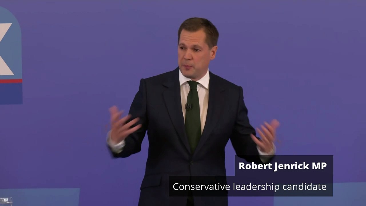 Robert Jenrick launches bid to lead Tories