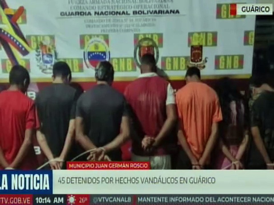 Organismos de seguridad de Guárico desplegados en los 15 mcpios. y 39 parroquias de la región