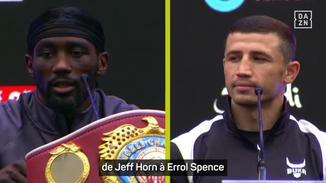 Poids super mi-moyens - Crawford : Beaucoup de gens oublient que je frappe fort aussi