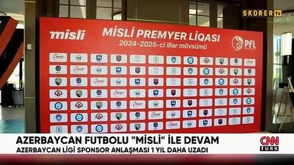 Misli, Azerbaycan futbolunu desteklemeye devam ediyor