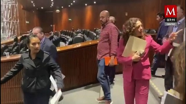 Equipo de Sheinbaum recorre por cuarta vez San Lázaro, revisan protocolo de toma de protesta