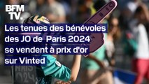 Les tenues des bénévoles des JO de Paris 2024 se vendent à prix d’or sur Vinted