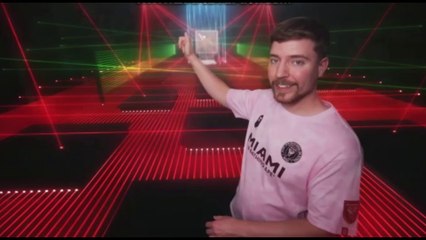 World’s Deadliest Laser Maze!