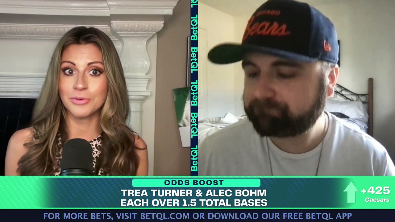 BetQL Boost of the Day: Insights on Trea Turner & Alec Bohm