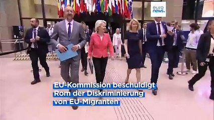 "Surreal": Meloni empört über Diskriminierungsvorwürfe der EU-Kommission