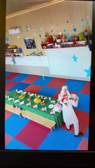 Réaction d'un enfant pris dans le sac