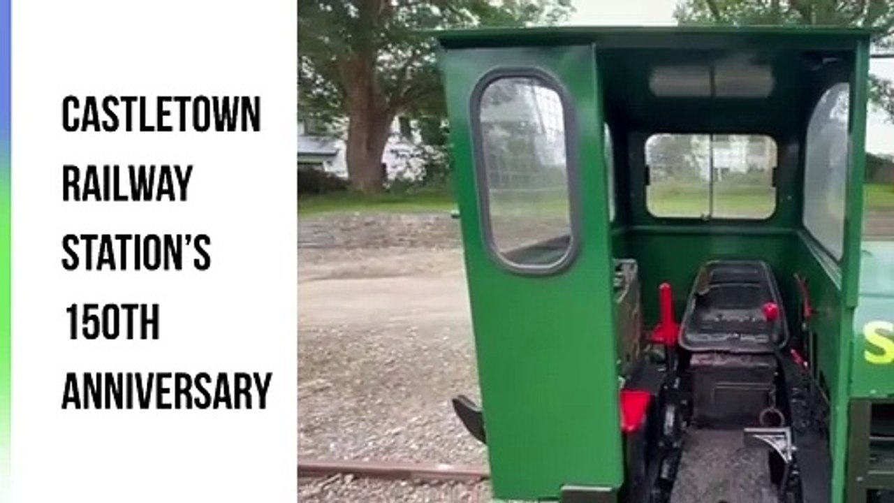 Watch as Castletown Railway Station celebrates its 150th anniversary