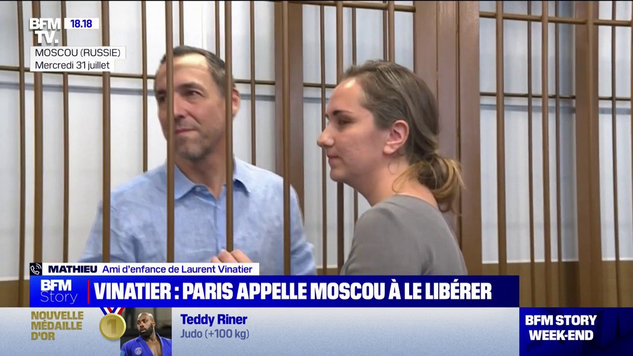 "On a un otage français en Russie": Mathieu, ami de Laurent Vinatier, dont le ministère des Affaires étrangères réclame la libération, évoque sa détention en Russie