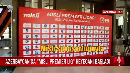 Misli, Azerbaycan futbolunu desteklemeye devam ediyor