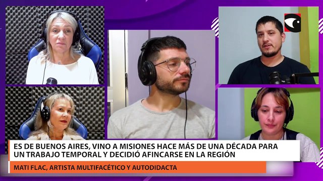 Es de Buenos Aires, vino a Misiones hace más de una década para un trabajo temporal y decidió afincarse en la región