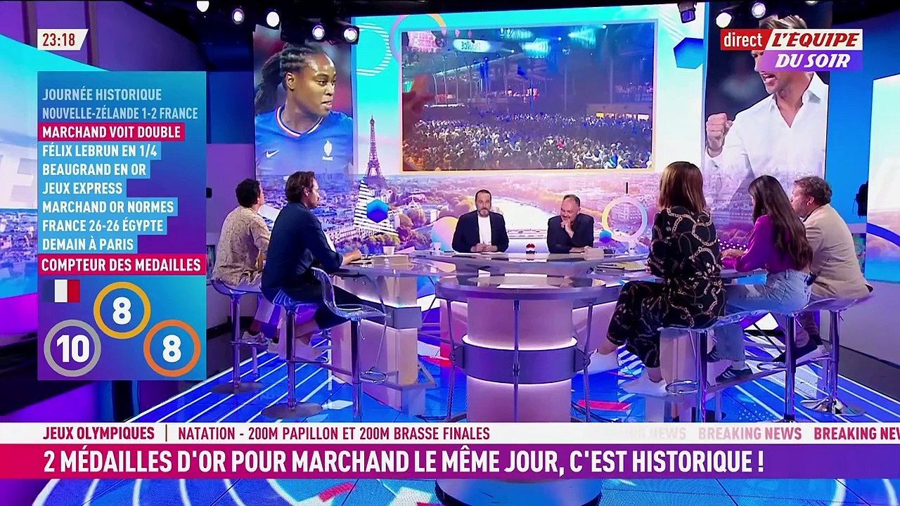 La France célèbre les médailles d'or de Léon Marchand / Combien rapportent les médailles aux Jeux Olympiques 2024 ? Les primes de la France dévoilées (et y a une très bonne nouvelle pour les athlètes)