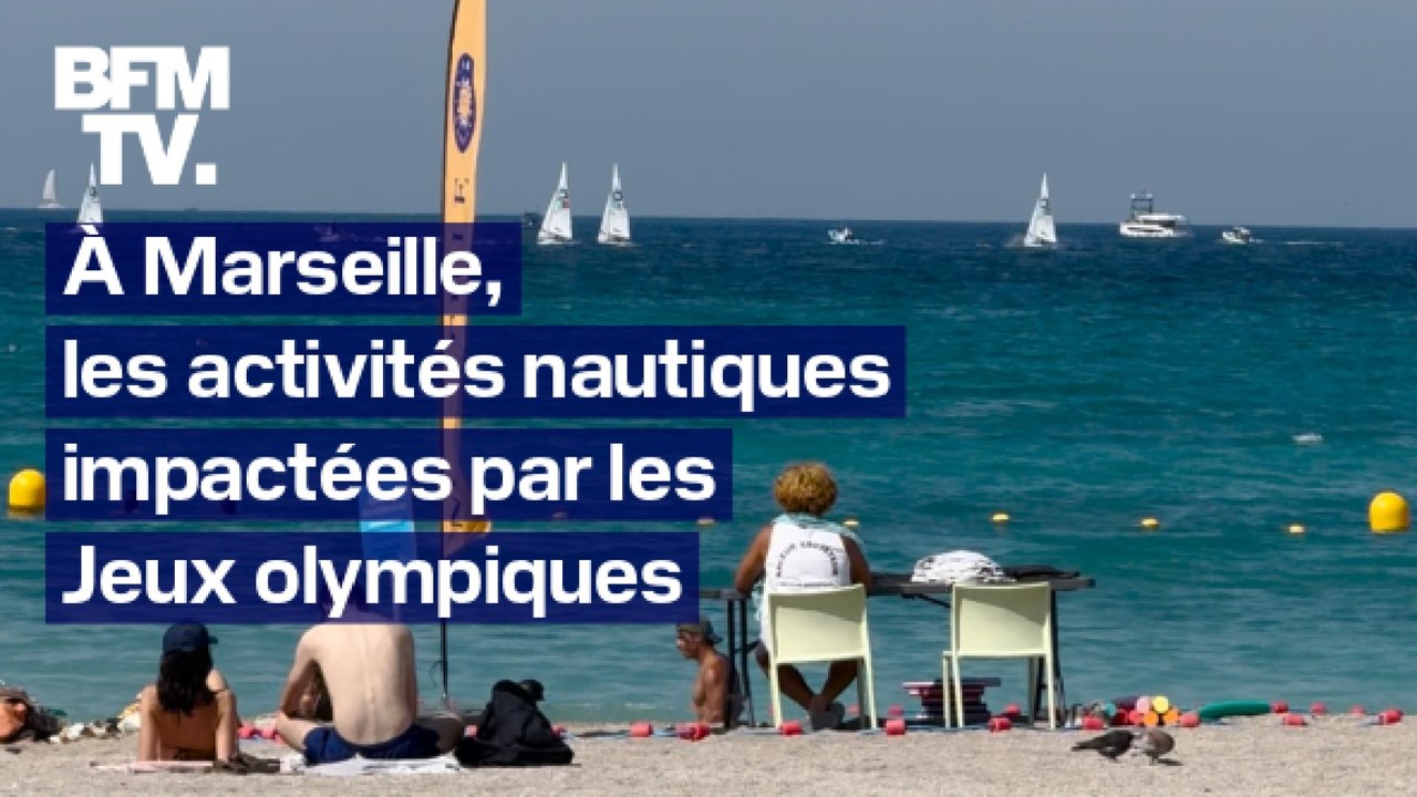 Jet-ski, kitesurf, paddle… À Marseille, les activités nautiques impactées par les Jeux olympiques