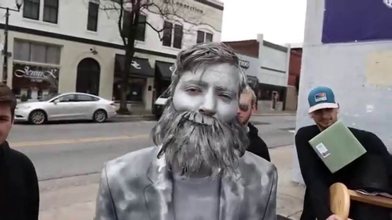 Standing Still For 24 Hours Straight - Statue Challenge!