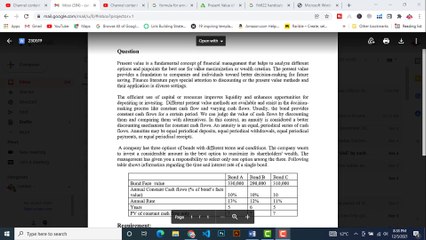 FIN622 GDB No 1 Solution Autumn 2021-VU GDB Solutions-VU