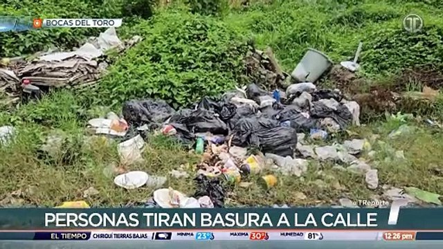 En Bocas del Toro piden no arrojar basura en los drenajes, advierten de sanciones