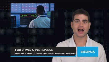 Apple Beats Wall Street Expectations with 5% Revenue Growth, Driven by New iPad Models