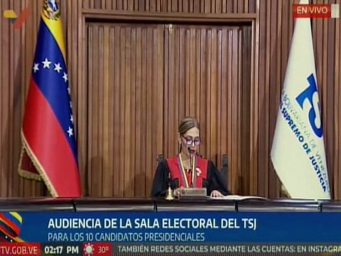 Pdta. del TSJ Caryslia Rodríguez: Sala Electoral actúa en el marco de los principios constitucionales