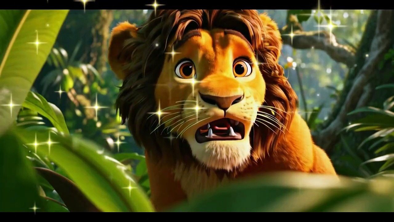 a tarzan and a lion