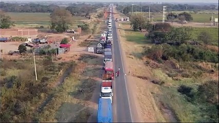 55 BLOQUEO SAN JULIAN MINISTRO DIALOGO  T 1.32