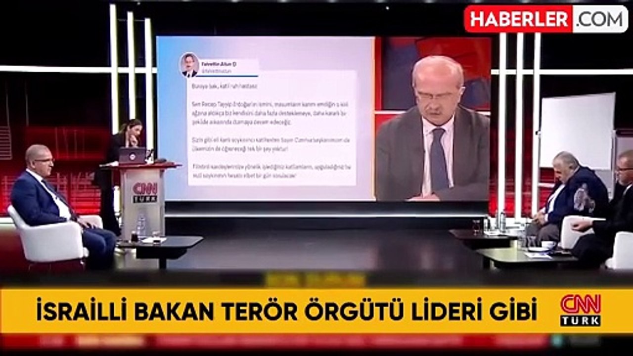 Soykırımcı İsrailli bakana tokat gibi cevap: Türkiye'ye mesaj vermek haddinize değil