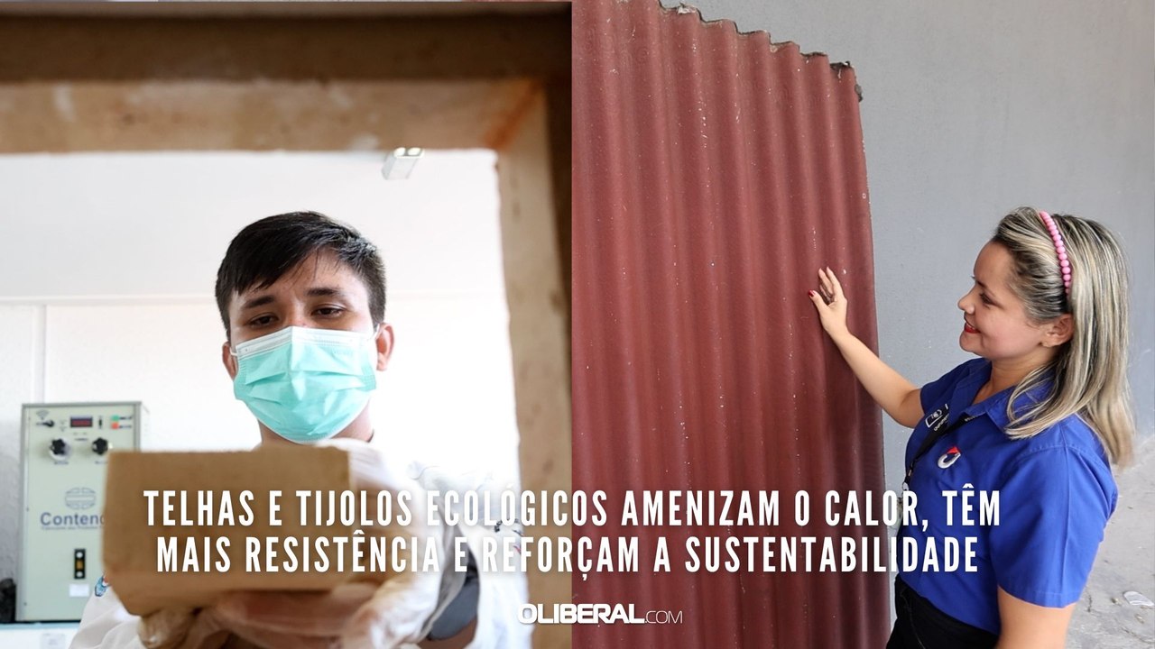 Telhas e tijolos ecológicos amenizam o calor, têm mais resistência e reforçam a sustentabilidade