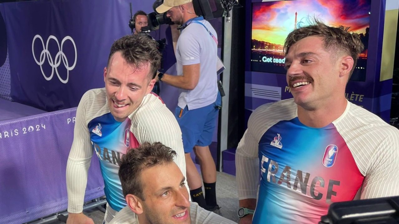 Cyclisme - Paris 2024 - Sylvain André, en argent en BMX Racing : "Je suis passé à une place de la demande de mariage..."