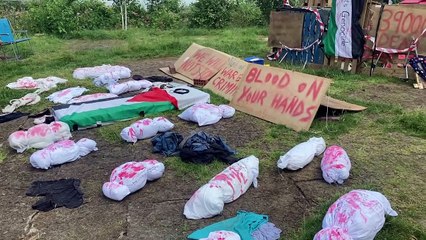 Bailiffs evict Gaza solidarity encampment after 93 days following legal action from University of Sheffield