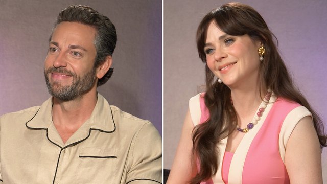 Zachary Levi, Zooey Deschanel & Lil Rel Howery Share Why Viewers Need 'Harold and the Purple Crayon' Right Now | THR News Video