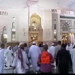 Magrib Prayered in Mosque Nabwi Madina Munawara//نماز مغرب مسجد نبوی میں ادا کی