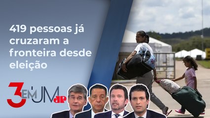 Vitória de Nicolás Maduro aumenta vinda de venezuelanos ao Brasil; comentaristas analisam dados