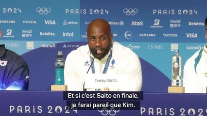 Paris 2024 - Riner sur le mixte par équipes : “Si c’est Saito en finale, je ferai pareil que Kim”