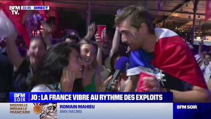 "On a vraiment envie que ça dure toute l'année": La ferveur au Club France après une journée couronnée de 9 médailles, dont 3 en or