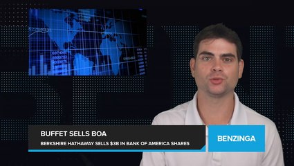 Warren Buffet's Berkshire Hathaway Sells Over $3 Billion in Bank of America Shares