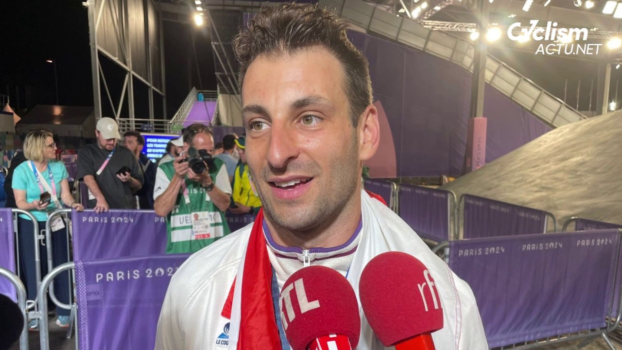 Cyclisme - Paris 2024 - Joris Daudet, champion olympique de BMX Racing : "On l'a enfin fait ! La malédiction a tourné"