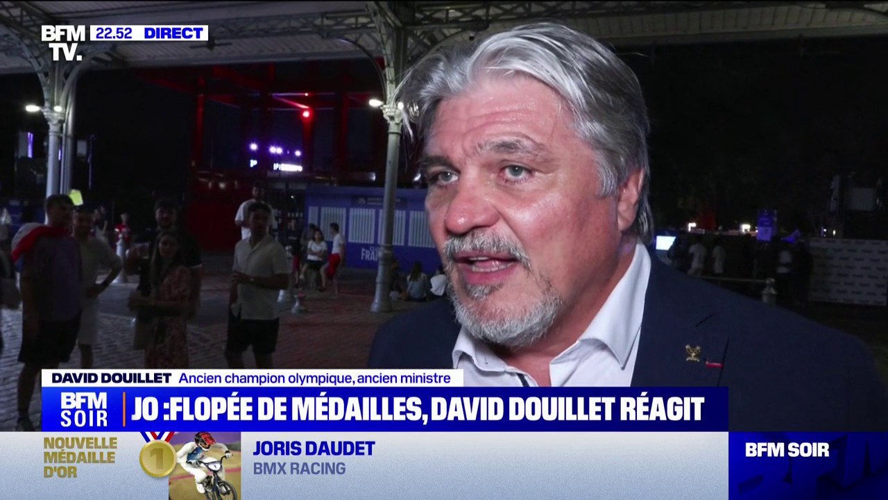 "C'est dur de tenir aussi longtemps": David Douillet réagit au nouveau sacre olympique de Teddy Riner