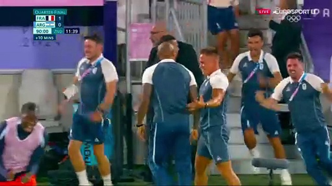 Los incidentes entre Francia y Argentina en los Juegos Olímpicos París 2024