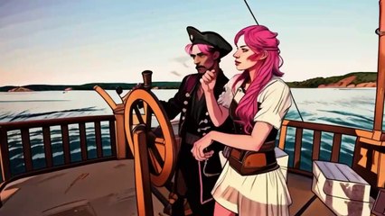 I built A Private CARDBOARD SHIP! WE Became pirates