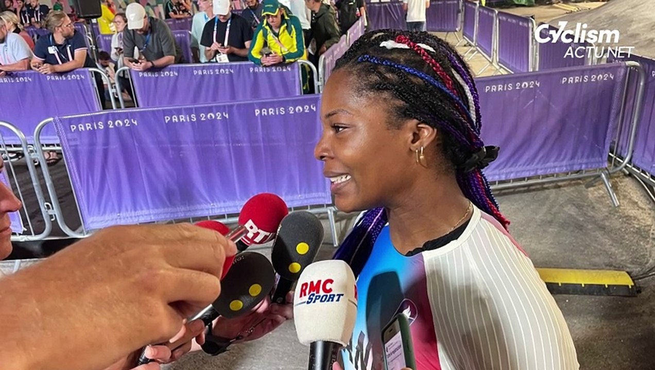 Cyclisme - Paris 2024 - Axelle Etienne, 7e en finale de BMX Racing : "Je savais qu'ils allaient faire du sale !"