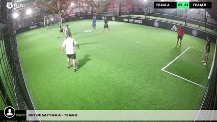 But de Satyam A - Team B