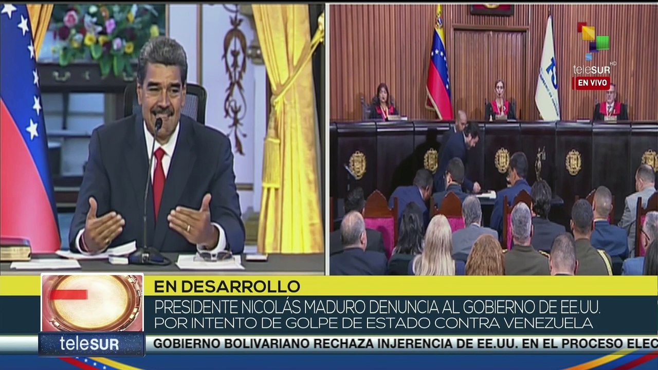 Presidente Nicolás Maduro condena inasistencia del excandidato extremista ante el TSJ